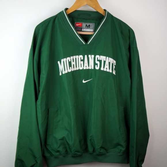 michigan state nike jacket